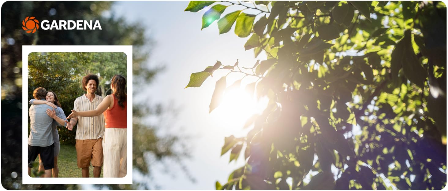 Набір для поливу Gardena City Gardening: шланг 10м, касета для зберігання, компактна ручка, для тераси та саду (18400-20)