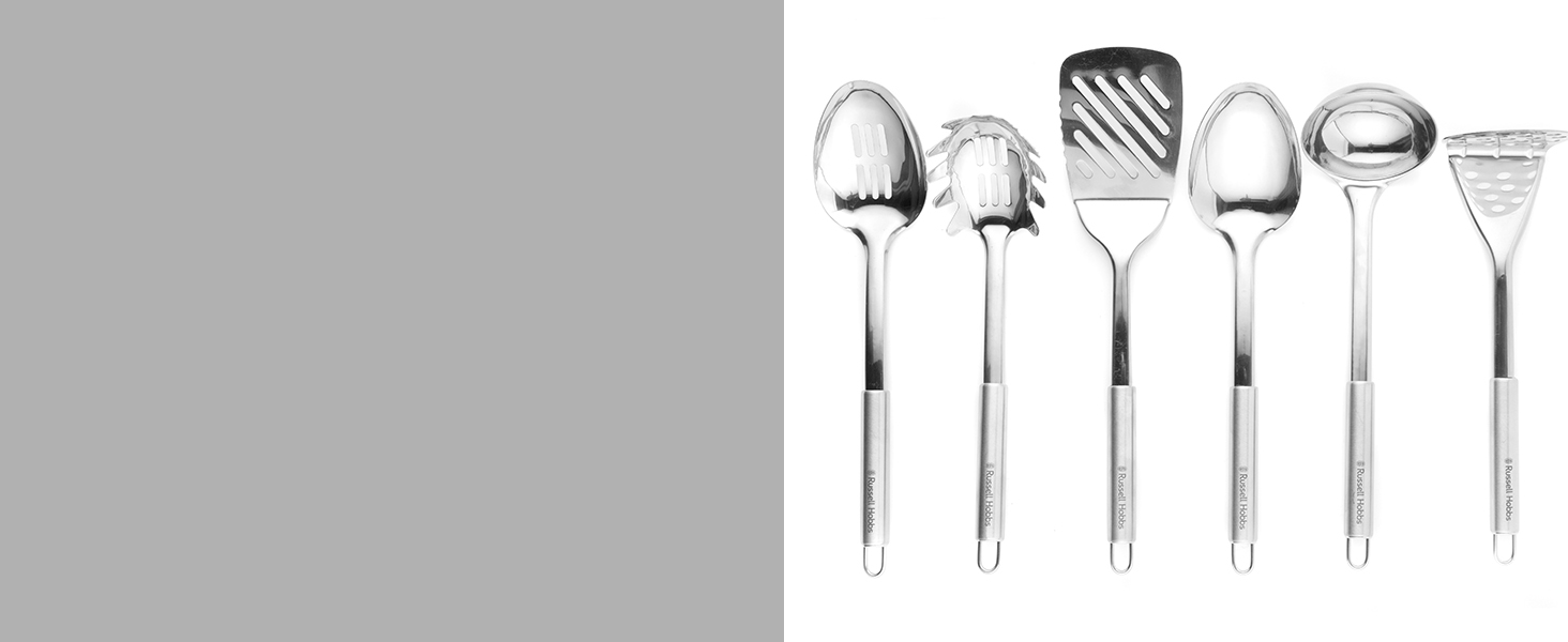 Набір кухонних аксесуарів Russell Hobbs RH00123 з нержавіючої сталі (6 шт.)