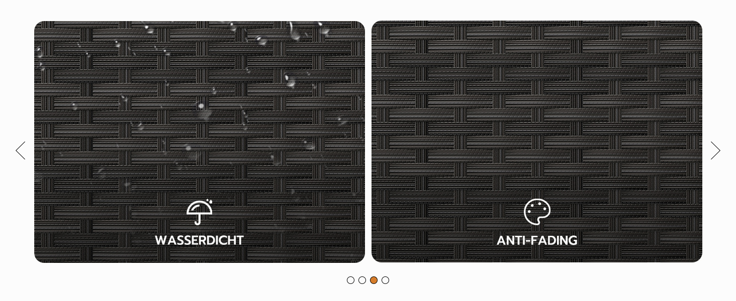 Водонепроникний садовий ящик Amopatio Gartenbox 480л з поліротангу, металевий ящик для подушок на колесах з газліфтом, чорний