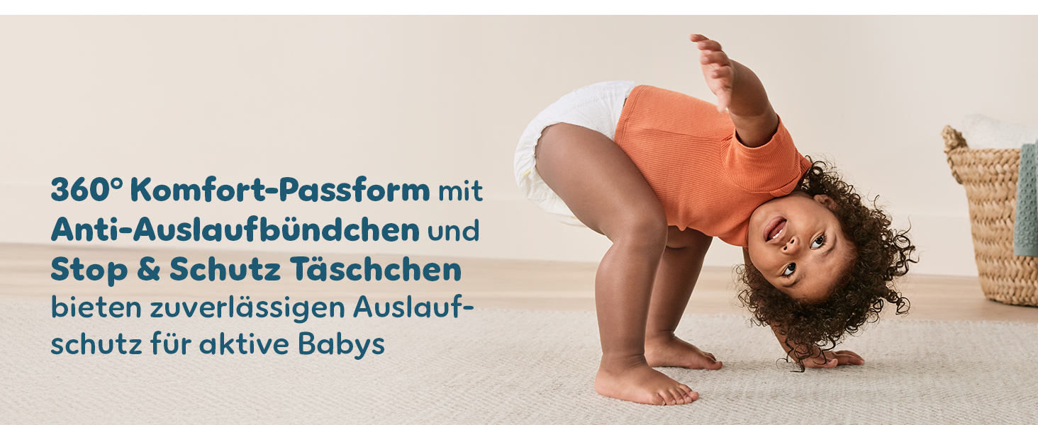 Підгузки-трусики Pampers Baby-Dry розмір 6 (13-19 кг), 138 шт, захист від протікань 360°
