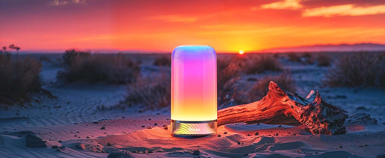 Govee LED-лампа настільна, торшер з торканням, RGBICWW, керування Alexa, 64 режими, 500 люмен, Matter, 2700-6500K, для вітальні та спальні