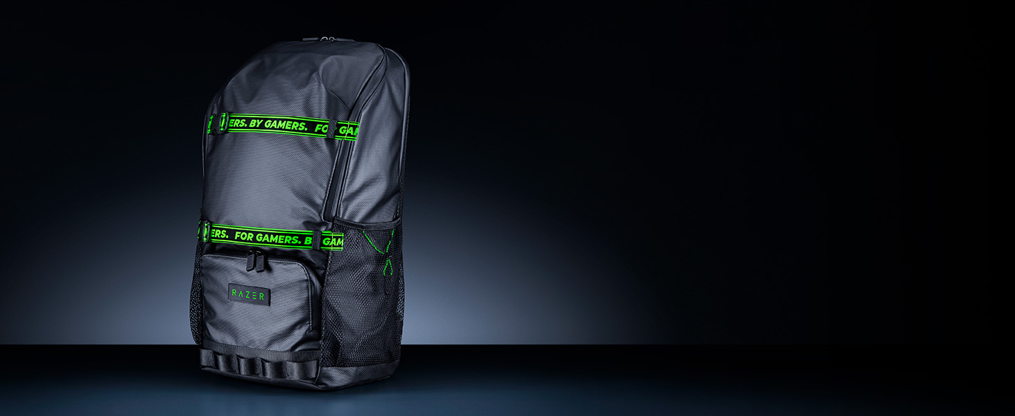 Ігровий рюкзак Razer Scout для ноутбука до 17.3 дюймів, стійкий до зносу, чорний