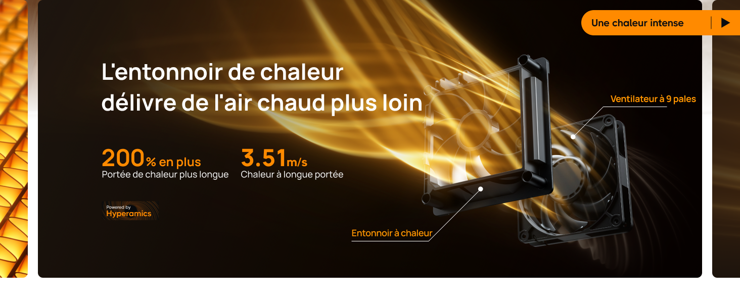 Електричний обігрівач DREO Keramik Heater 416, 1500W, для спальні, з захистом від перегріву та перекидання, термостатом, дитячим замком, енергозберігаючий, тихий, з таймером на 12 годин, кілька режимів, чорний