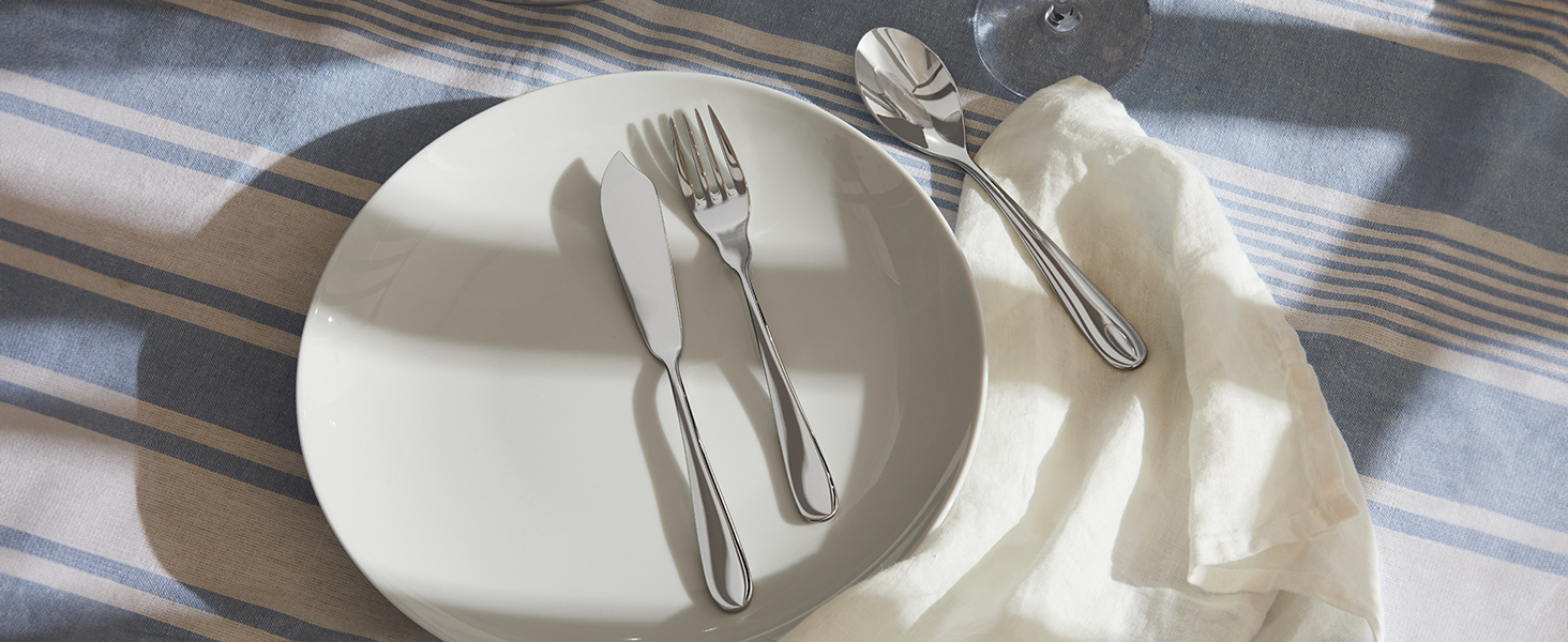 Набір столових приборів Alessi Nuovo Milano, 24 штуки