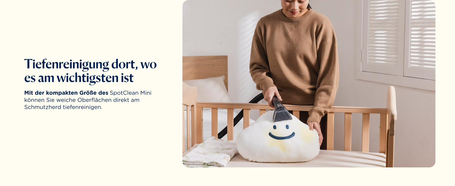 Портативний мийник для килимів Bissell SpotClean Mini 41491 - компактний, для дому та авто