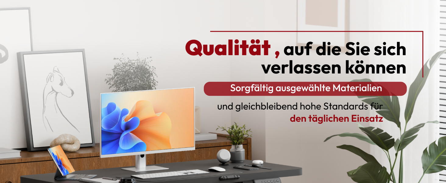 Регульований по висоті стіл SANODESK 180x80 см – великий стіл для роботи стоячи, вантажопідйомність 80 кг, тихий та швидкий, для дому та офісу (чорний)