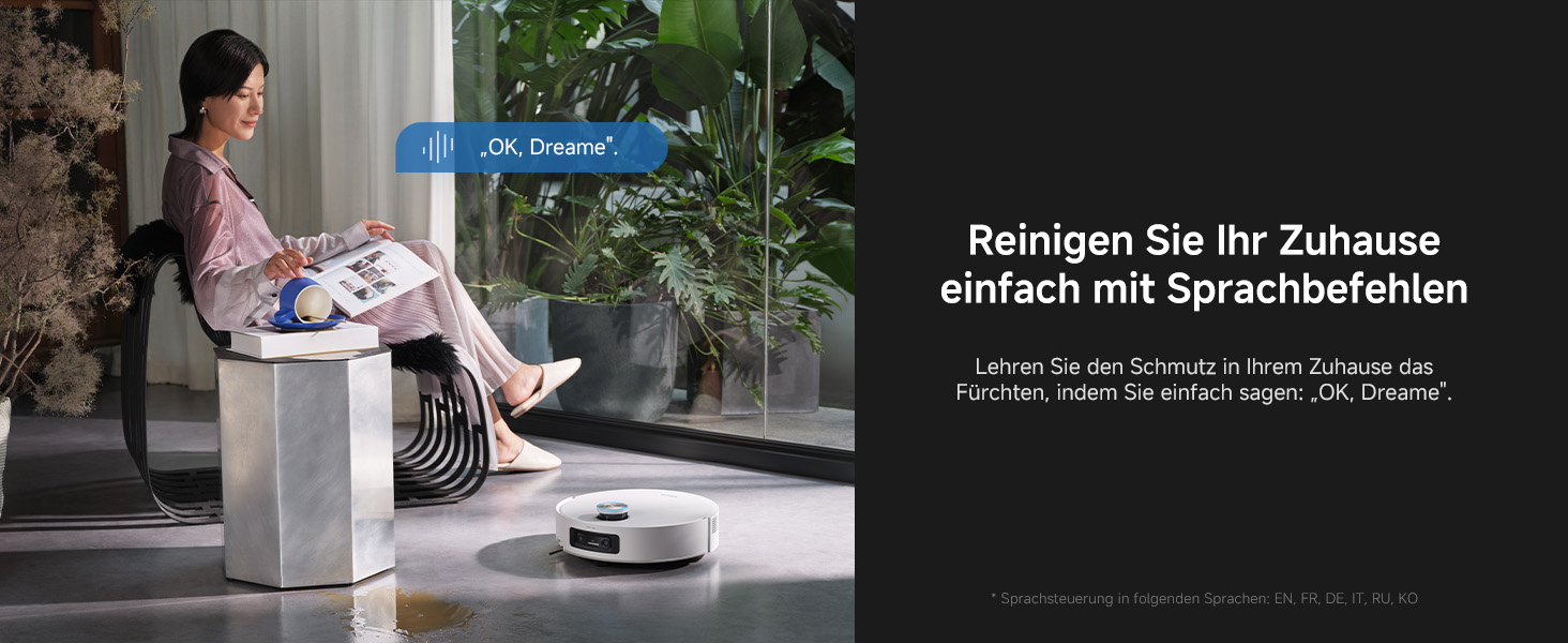 Робот-пилосос Dreame Aqua10 Ultra: миття та сухе прибирання, 30000Pa, 8 см, самоочищення, автоматичне спустошення, голосове керування