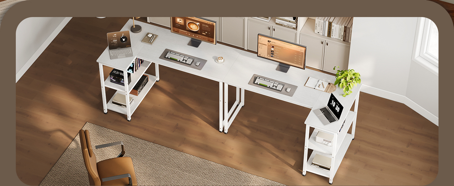 Ігровий стіл Coleshome, кутовий, з обертовим ящиком, 120x70 см, білий