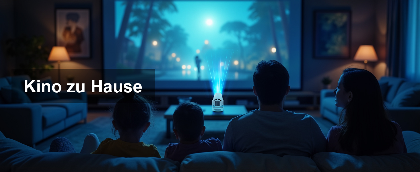 Портативний міні проєктор 4K HY300ultra з Wi-Fi 6, Android 11 та підтримкою HDMI для телефону/ПК/ноутбука/Stick. Full HD 1080P, вбудований динамік