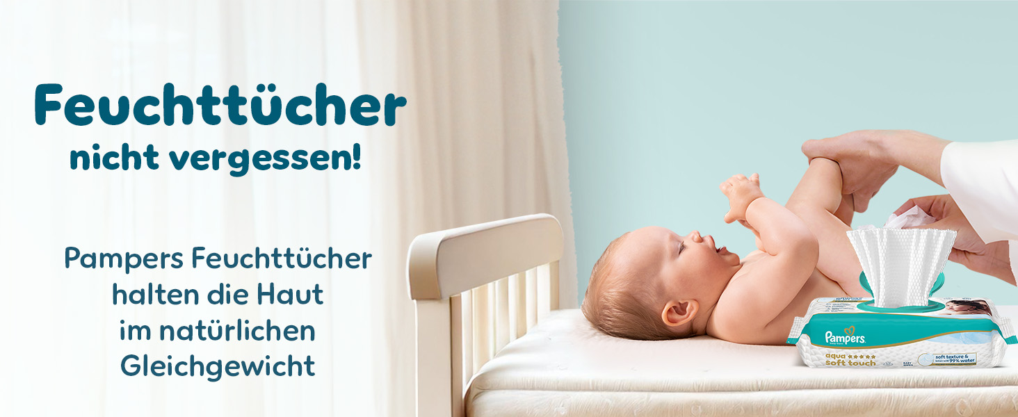 Підгузки Pampers Premium Protection розмір 1 (2-5 кг), пачка 180 шт, на липучках