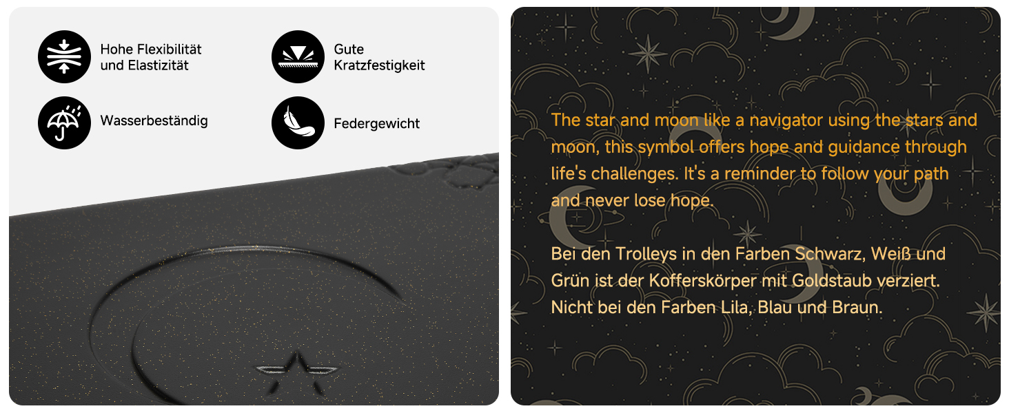 Набір валіз Sea Choice 3 шт. з жорстким корпусом, розширюваний, легкий, з TSA замком, бежевий