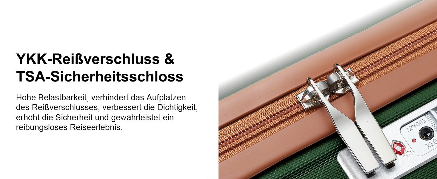 Набір дорожніх валіз Melalenia 7 предметів, легка жорстка оболонка, 4 колеса, TSA-замок, включаючи косметичку, сумку та рюкзак (Зелений)