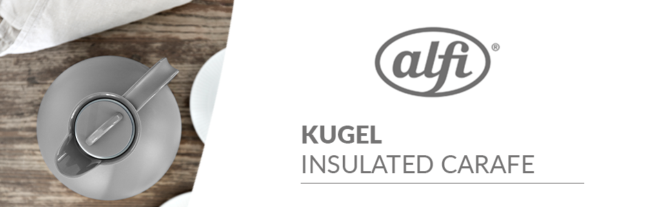 Термокружка Alfi Kugel 0.94л, Vintage Indigo, з нержавіючої сталі, без BPA, дизайнерська модель