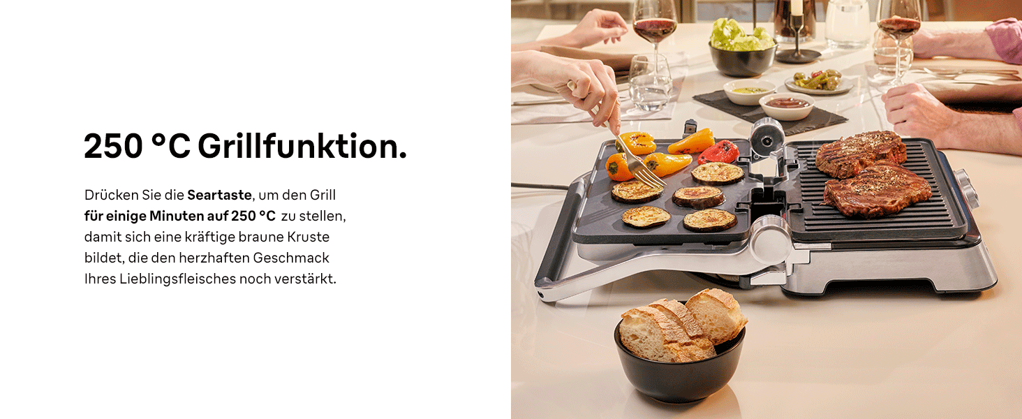 Контактний гриль Braun MultiGrill 9 Pro CG 9167 з 6 наборами пластин (гриль, плоскі, вафельні) та датчиком температури