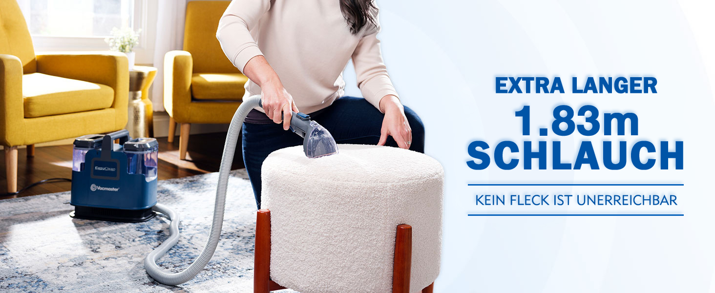 Vacmaster 500W Вакумний пилосос для чищення килимів та м'яких меблів, 17kPa, для дому та автомобіля, SCB0501