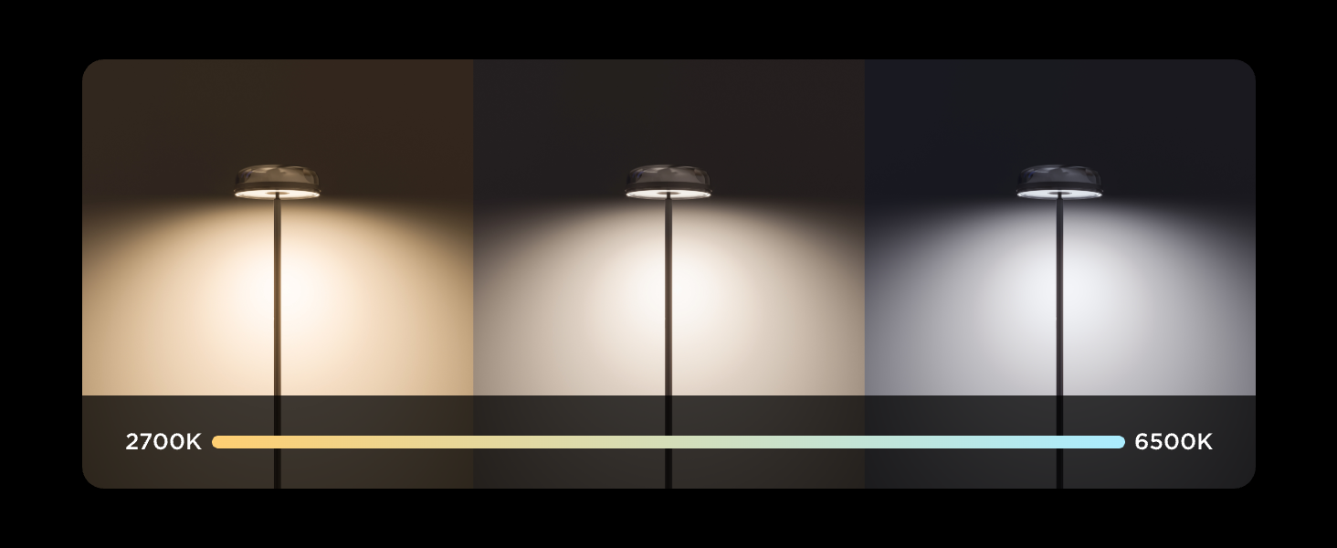 Світлодіодна торшер Govee RGBICWW з ефектом хвилі, багатозонне освітлення, 80+ режимів, Matter/Alexa, для вітальні, спальні