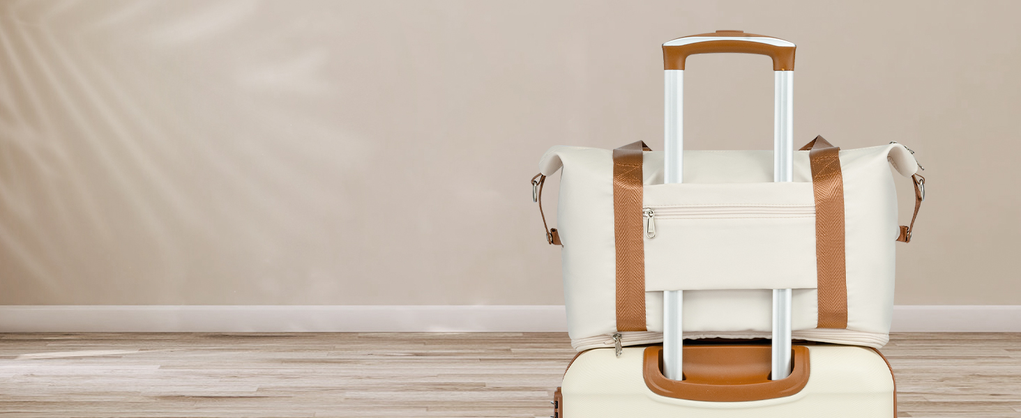 Набір валіз COOLIFE 3 в 1: великий дорожній набір 71 см + сумка та косметичка | ABS, 360° колеса, TSA-замок. Ідеально для подорожей, відпочинку, навчання за кордоном. Сімейний набір ручної поклажі 3 шт. Чорний/Коричневий