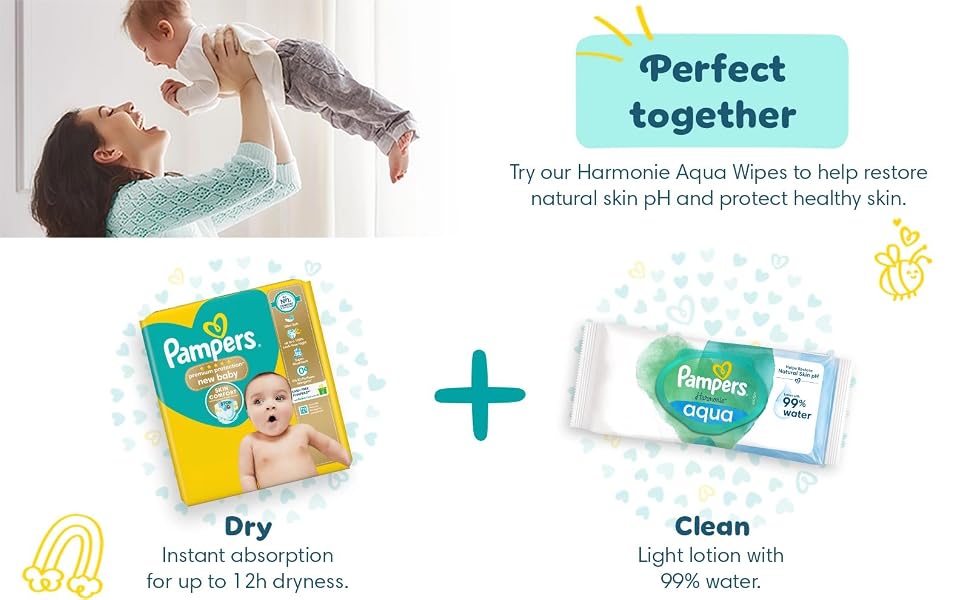 Підгузки Pampers New Baby розмір 1 Newborn (2-5 кг), упаковка з 4 пачок по 23 шт, всього 92 шт