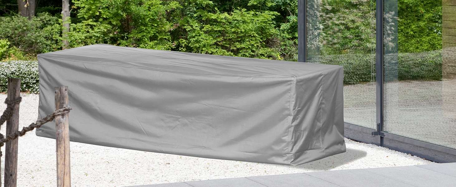 Чохол для парасольки Premium Protect 240x35/60 см, сірий, водонепроникний, UV-захист, для круглих парасольок до Ø450 см