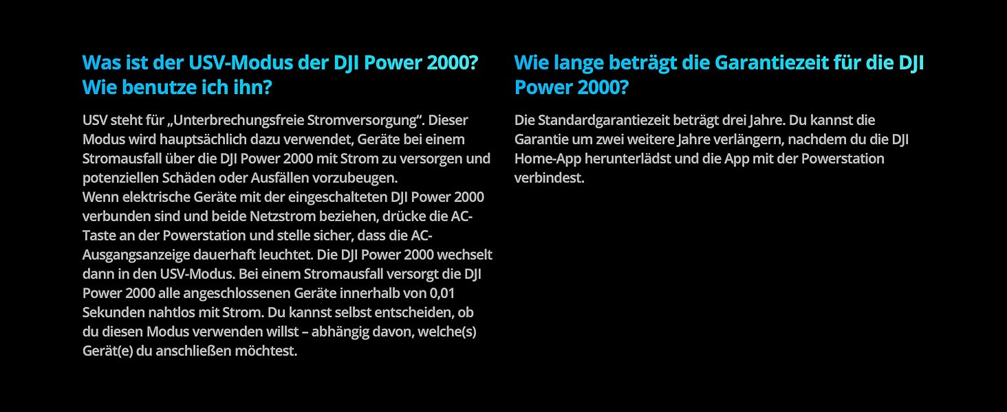 Портативна електростанція DJI Power 2000: 2048 Wh, 3000 W, LiFePO4, сонячний генератор, для дому, кемпінгу та надзвичайних ситуацій