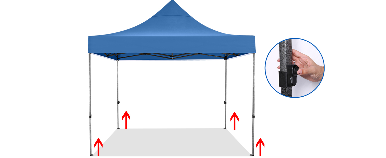Павільйон COBIZI 3x3 з боковою стінкою: водовідштовхуючий, стабільний, зимостійкий, для саду та відпочинку