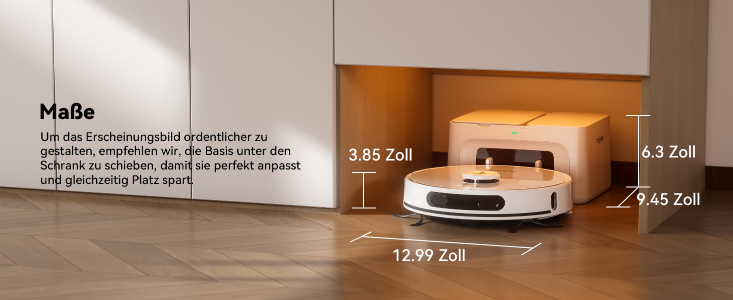Робот-пилосос Tesvor S8 Pro з функцією миття - 8000Pa, 3-в-1, LiDAR-навігація, 240 хв роботи, керування через додаток/Alexa, для шерсті тварин, килимів та твердих підлог