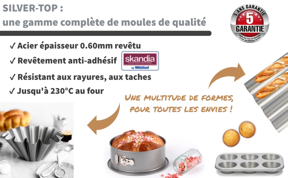 Форма для випічки Patisse 3614 Springform, діаметр 26 см, з антипригарним покриттям 'Silver Top'