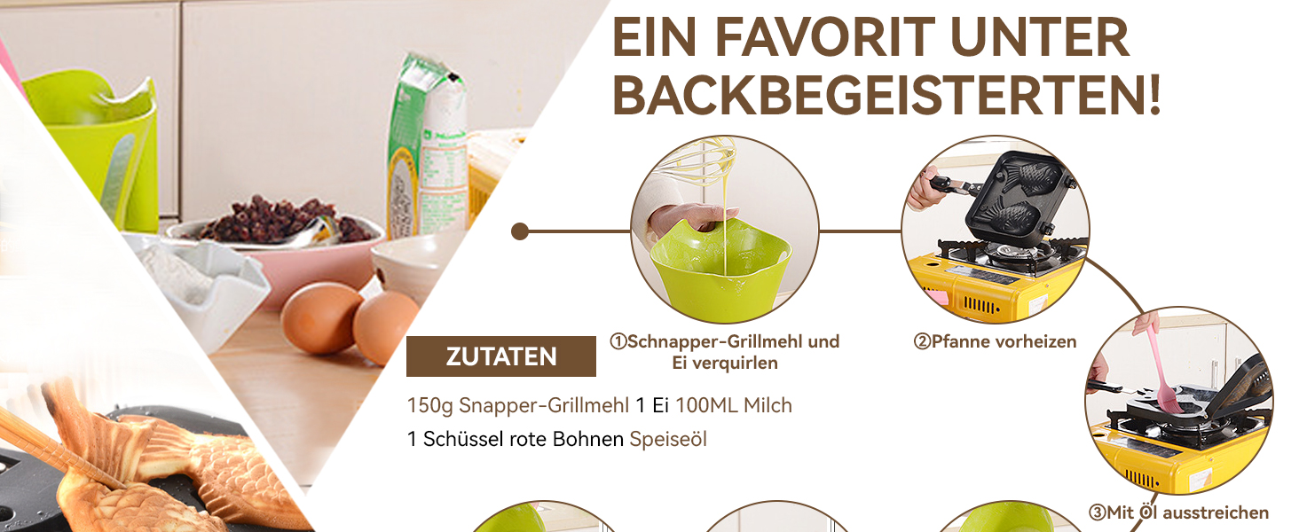 Вафельниця для випікання у формі риби, антипригарне покриття, алюміній, 42x19.5x14 см