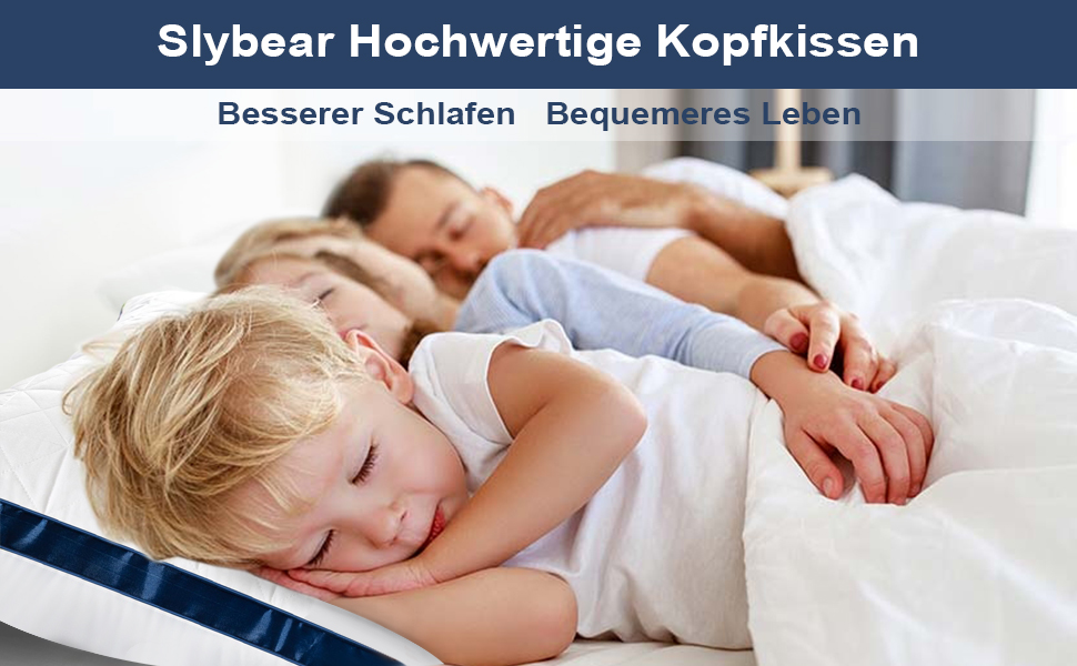 Подушки для сну 40x80 см, 2 шт. - ортопедичні подушки для тих, хто спить на боці з мікрофібровою начинкою, дихаючі, м'які та підтримують. Колір: морська хвиля