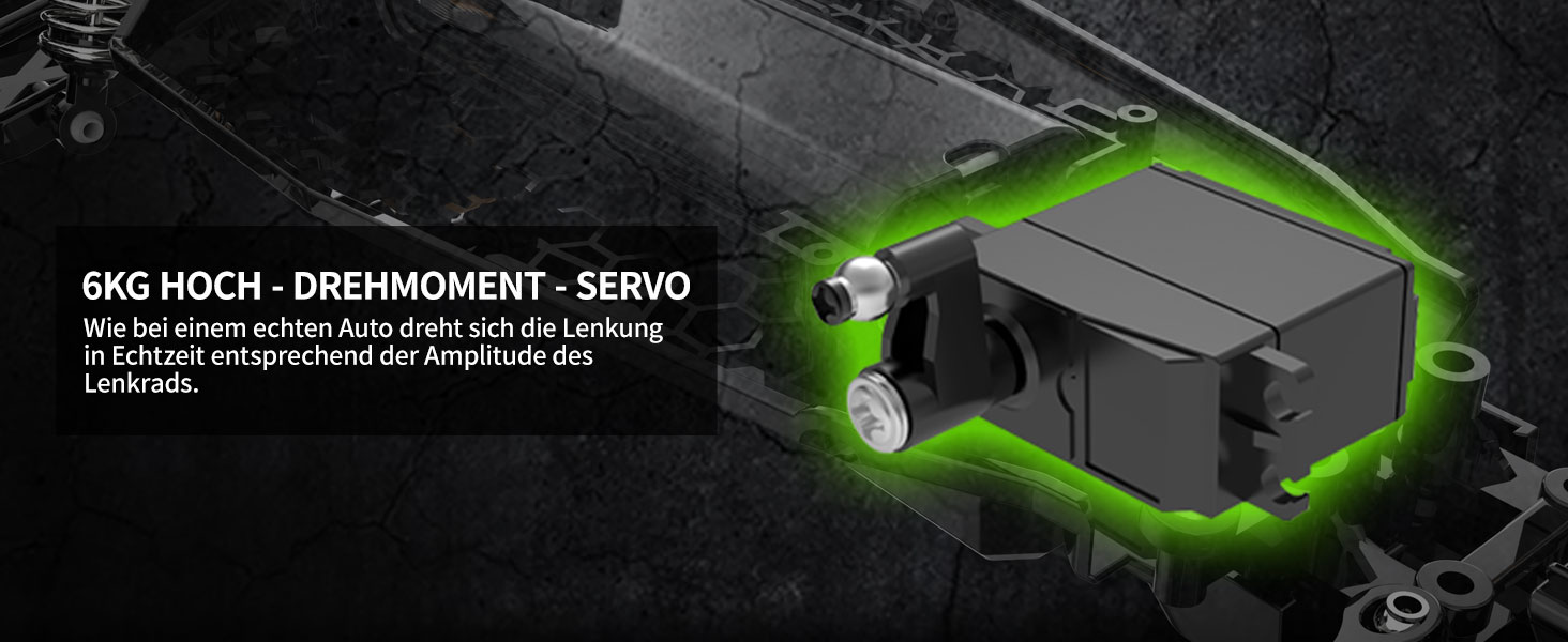 Радіокерований позашляховий електро-трак 1/10, 18 дюймів, 45+ км/год, 2 акумулятори 2600 mAh, для дорослих та дітей