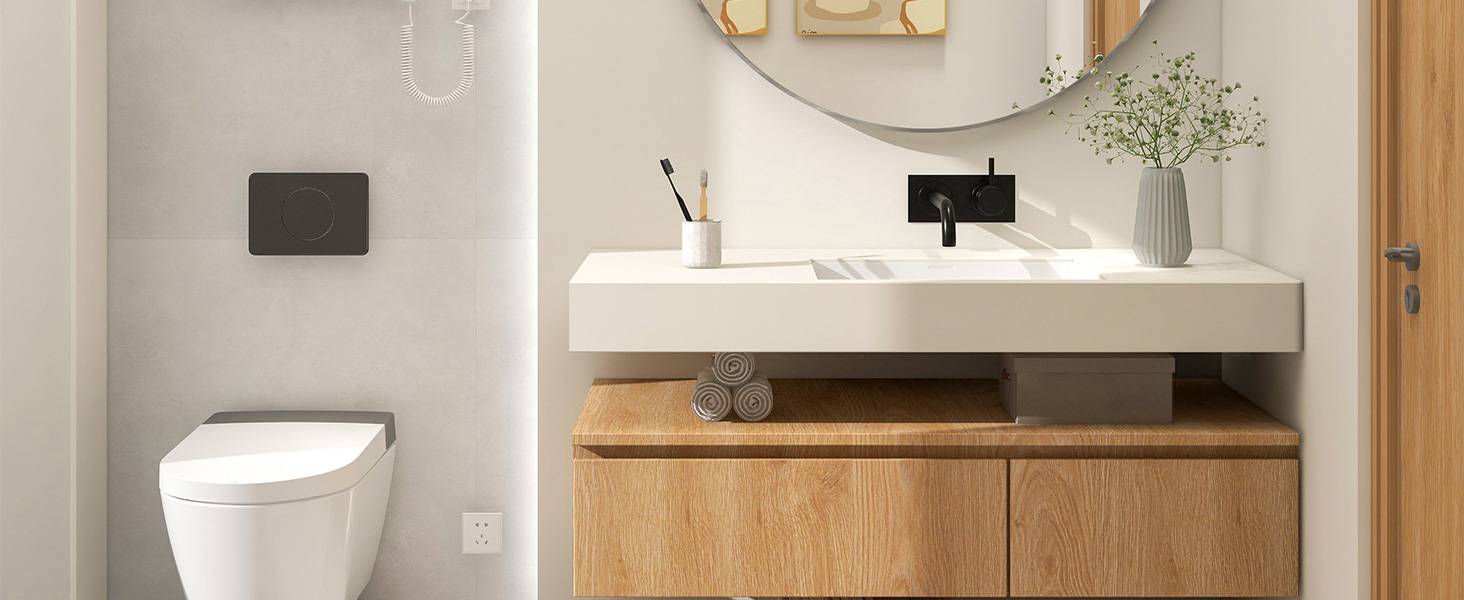 М'який килимок для ванної кімнати з мікрофібри Pauwer 60x120 см, водопоглинаючий, антиковзаючий, для дому, блакитний