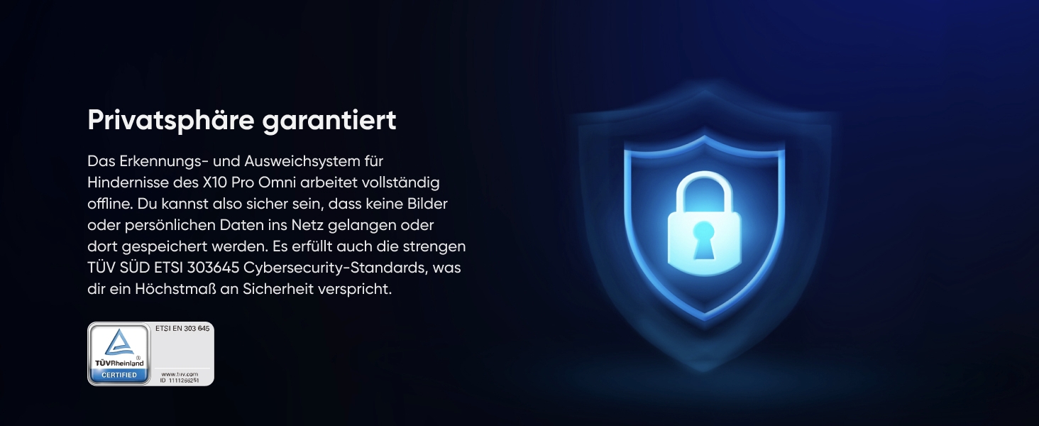 Робот-пилосос Eufy X10 Pro Omni з функцією миття та авто-дозаправкою, 8000Pa, 2 мопи з автомийкою та сушінням (відновлений)