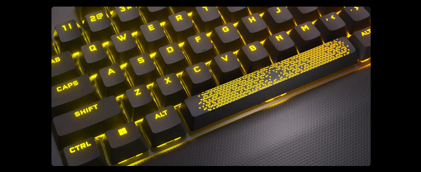 Ігрова механічна клавіатура Corsair K70 MAX RGB QWERTZ DE - сіра, повний розмір, 8000Hz