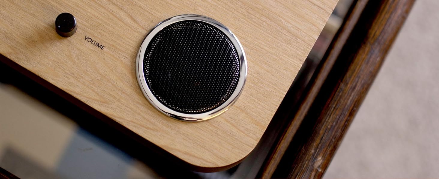 Програвач вінілових платівок ION Audio Max LP з Bluetooth, вбудованими динаміками та USB, дерев'яний корпус