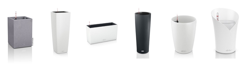 Горщик LECHUZA CUBE Color Triple Sandbraun (40x14x13,5 см)