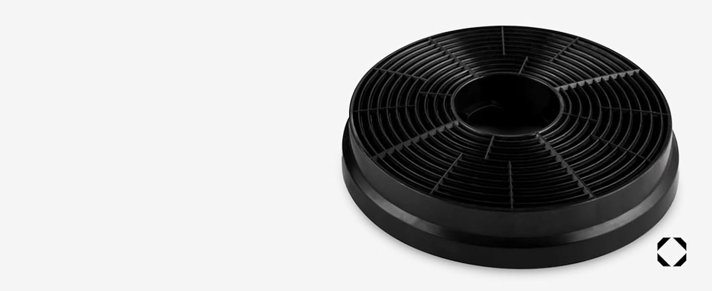 Витяжка кухонна Klarstein FlashLine 60, 60 см, чорна з міддю, продуктивність 524 м³/год, сенсорне керування, LED-підсвітка, клас A++, режим відведення та рециркуляції
