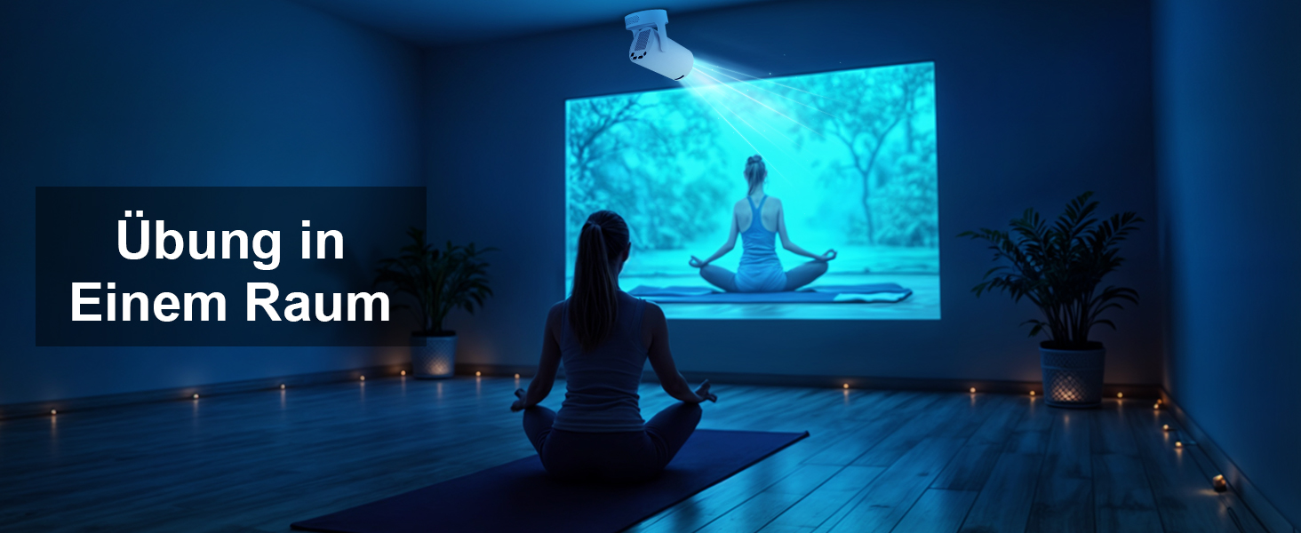 Портативний міні проєктор 4K HY300ultra з Wi-Fi 6, Android 11 та підтримкою HDMI для телефону/ПК/ноутбука/Stick. Full HD 1080P, вбудований динамік