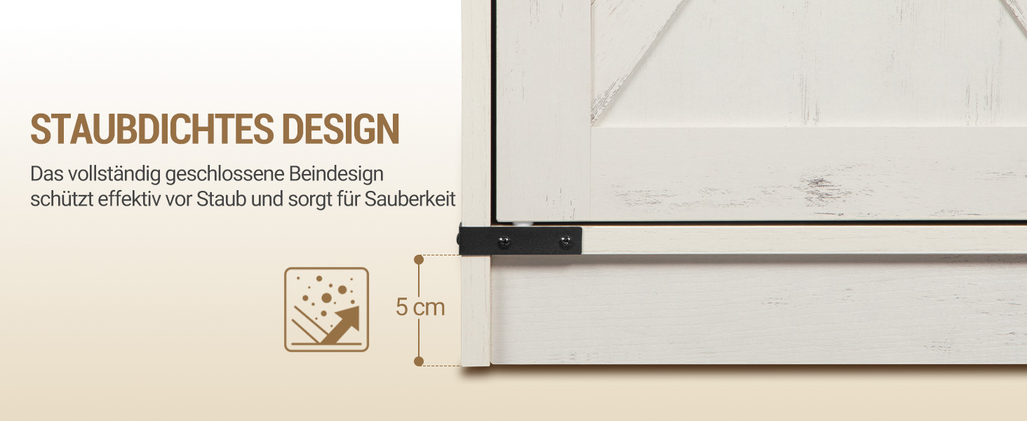 Кухонна шафка Hzuaneri з шухлядою, шафа для зберігання з 2 дверцятами, регульовані полиці, стиль кантрі, для кухні/вітальні, вінтажний коричнево-білий SC94814X (40x80x80 см)