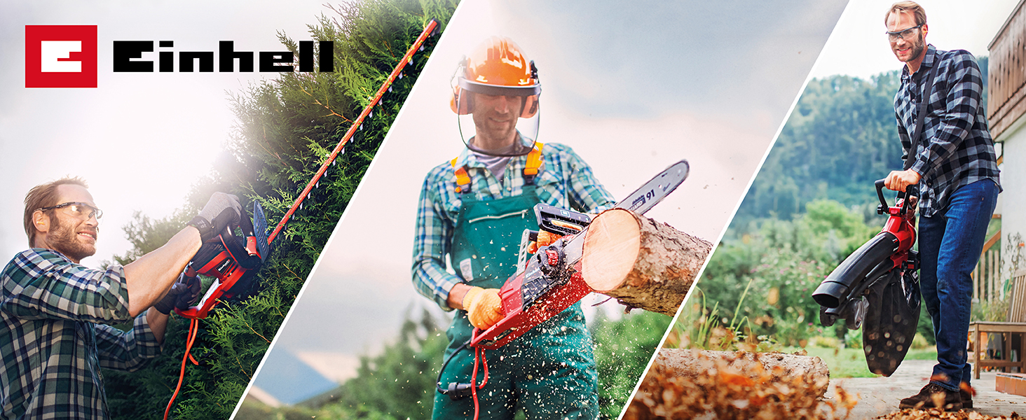 Електричний листозбірник Einhell GC-EL 3000 E з колесами, 3000 Вт, 45 л, Saug-/Blasфункція