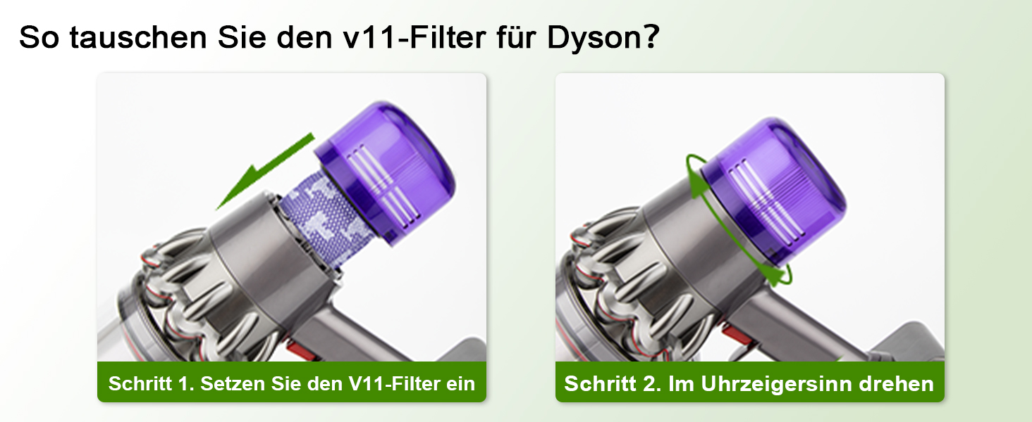 Фільтр Rebirthcare ‎DY-V11 для пилососа Dyson V11 3шт