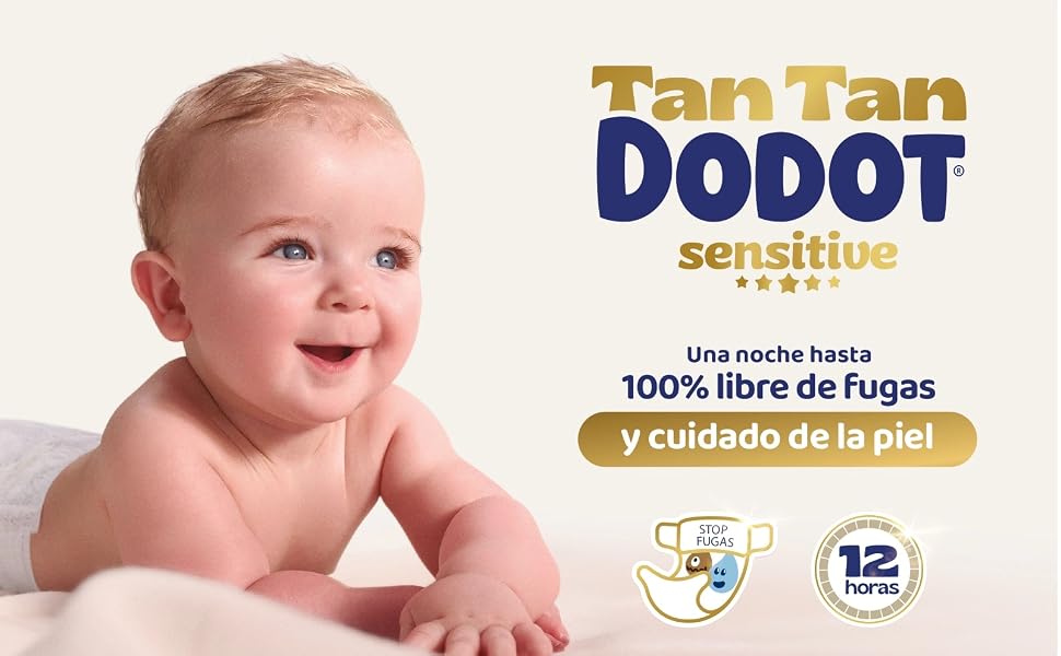 Підгузки Dodot Bebé Sensitive розмір 5 (11-16 кг), місячний набір: 168 підгузків та 4 трусики, гіпоалергічні для чутливої шкіри