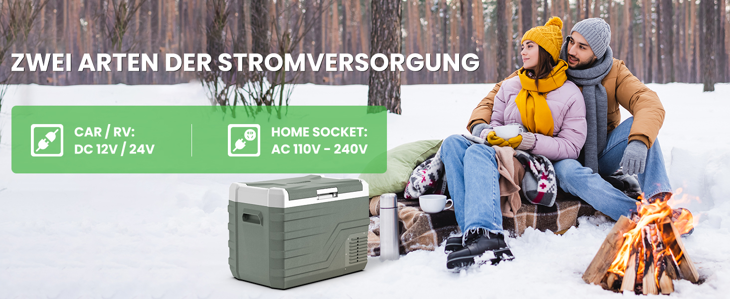 Автохолодильник Alpicool 35L компресорний 12/230V: для авто, кемпінгу, риболовлі -20°C