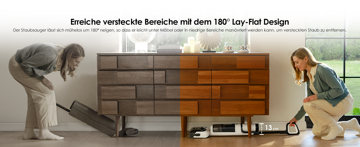 Tineco FLOOR ONE S6 Combo: акумуляторний миючий пилосос 2-в-1 для підлоги, килимів, меблів (з функцією сушіння)