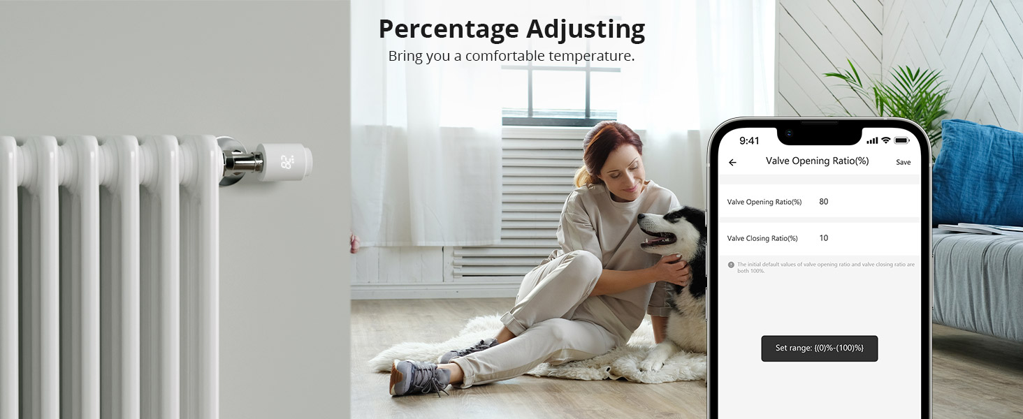 SONOFF TRVZB Zigbee Розумний термостат для радіатора, 4 шт., енергозбереження, програмування, сумісний з Alexa/Google Home/Home Assistant, Zigbee 3.0 Hub