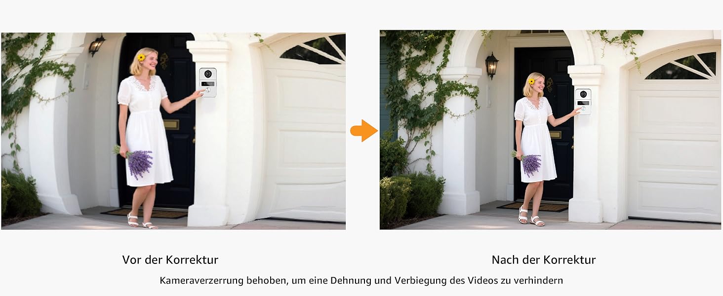 Відеодомофон WiFi з камерою та монітором 7