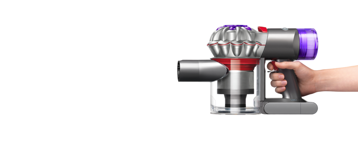 Ручний акумуляторний пилосос Dyson Car+Boat для автомобіля та човна, сріблястий, до 50 хв роботи