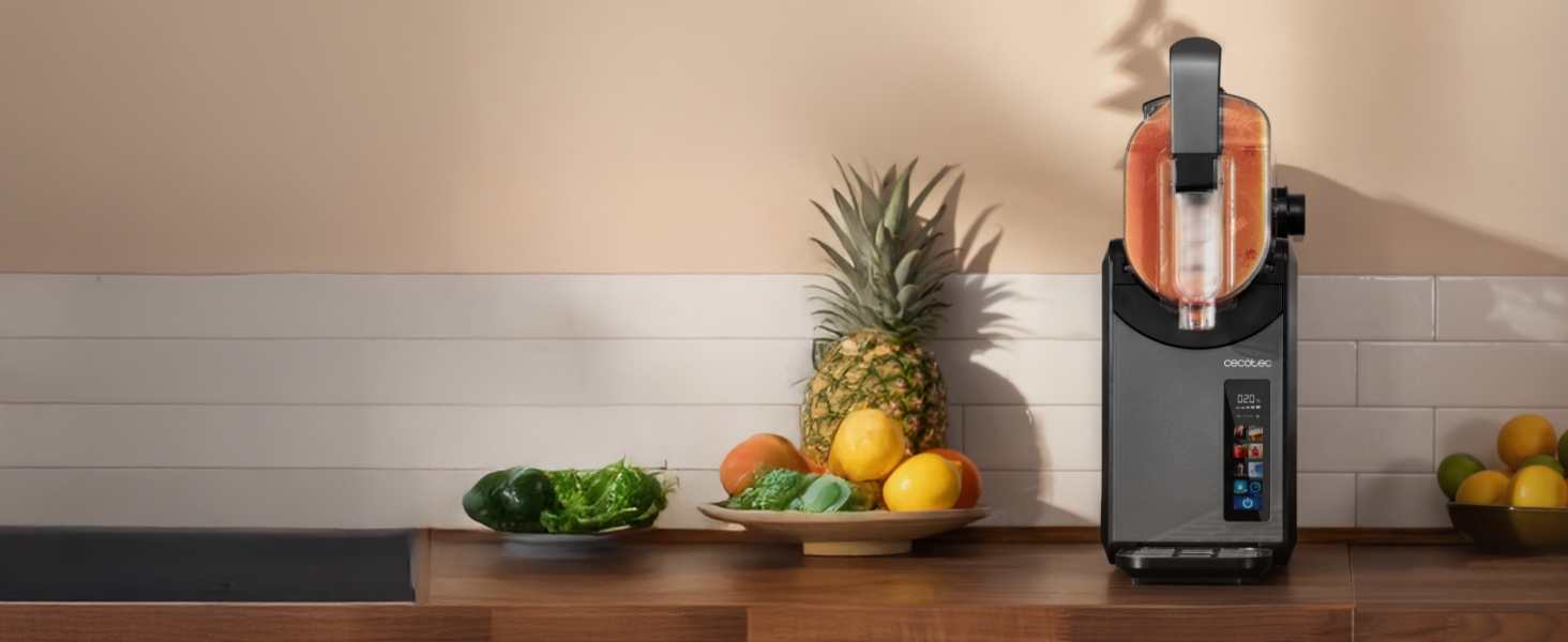 Машина для приготування крижаного напою Cecotec Slush-Eis 2.6L Twist&Ice 2600 з 6 режимами, сенсорне керування