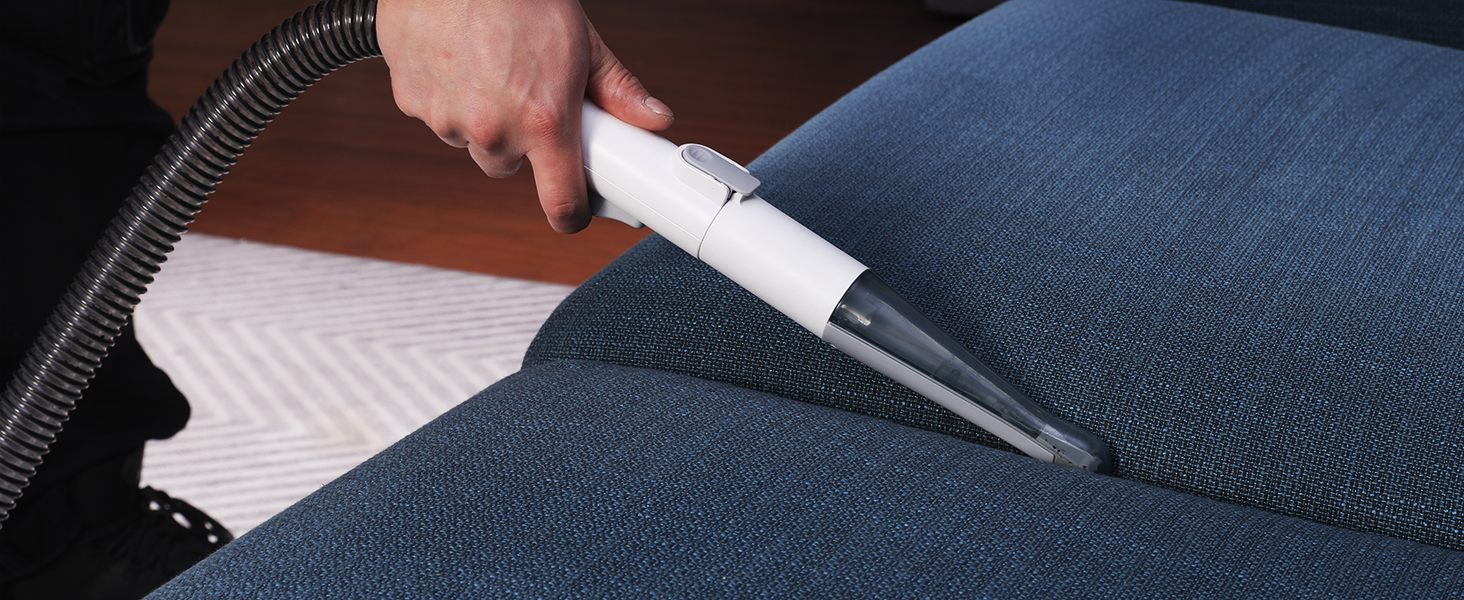 HAUSHOF StainZapper Pro: Миючий пилосос для килимів та меблів, 450W, 12kPa, 1.5+0.8L, з миючим засобом та щіткою для швів. Ефективний видалення плям з килимів, диванів, меблів та авто. Модель HH23111