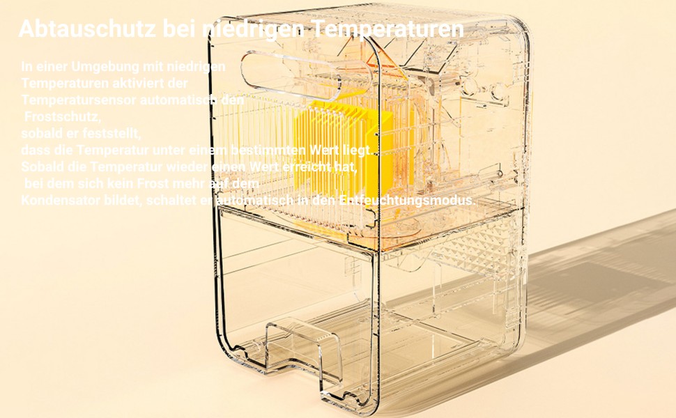 Зволожувач повітря Irishom з цифровим дисплеєм, автоматичною функцією відтавання, 2 режимами зволоження, 6 таймерами, індикатором повного бака, кольоровою нічником, знімним баком 1200 мл