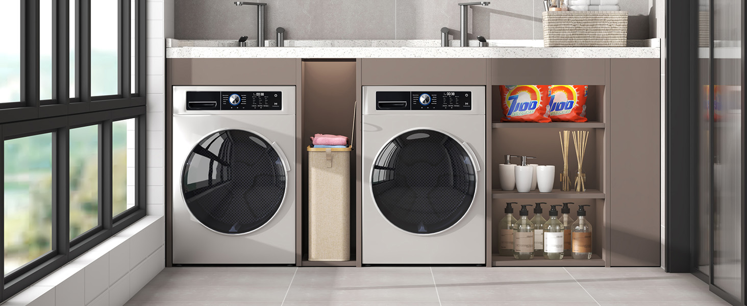 Кошик для білизни Lifewit 50L з кришкою, бамбуковий, з ручкою, для квартири, гуртожитку, кемпінгу, бежевий